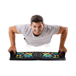 Tabla de Flexiones Plegable para Entrenamiento de Pecho y Brazos