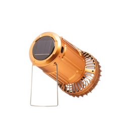 Linterna Solar Recargable con Ventilador y USB