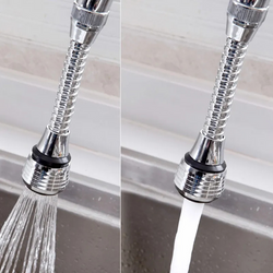 Extensor de Grifo Flexible con Aireador 360°