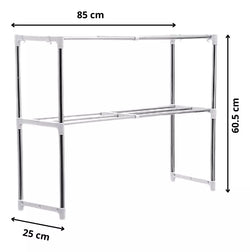 Estante Organizador Dos Niveles Para Microondas Cocina o Mueble