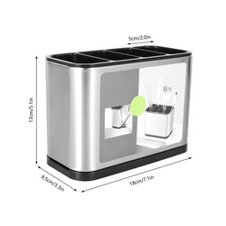 Soporte Para Utensilios De Cocina Y Organizador De Cubiertos