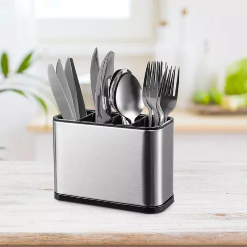Soporte Para Utensilios De Cocina Y Organizador De Cubiertos