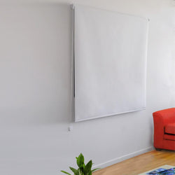 Cortina Roller Blackout Blanco - Largo 250cm