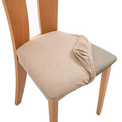 Funda Cubre Silla Elástica para Asiento Lavable - Color Beige