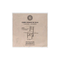Funda Cubre Silla Elástica para Asiento Lavable - Color Beige