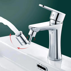Grifo Ahorrador de Agua con Extensor y Aireador Giratorio 720°