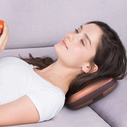 Masajeador Eléctrico Almohada con Calor Para Cuello, Espalda, Piernas y Lumbar