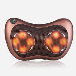 Masajeador Eléctrico Almohada con Calor Para Cuello, Espalda, Piernas y Lumbar
